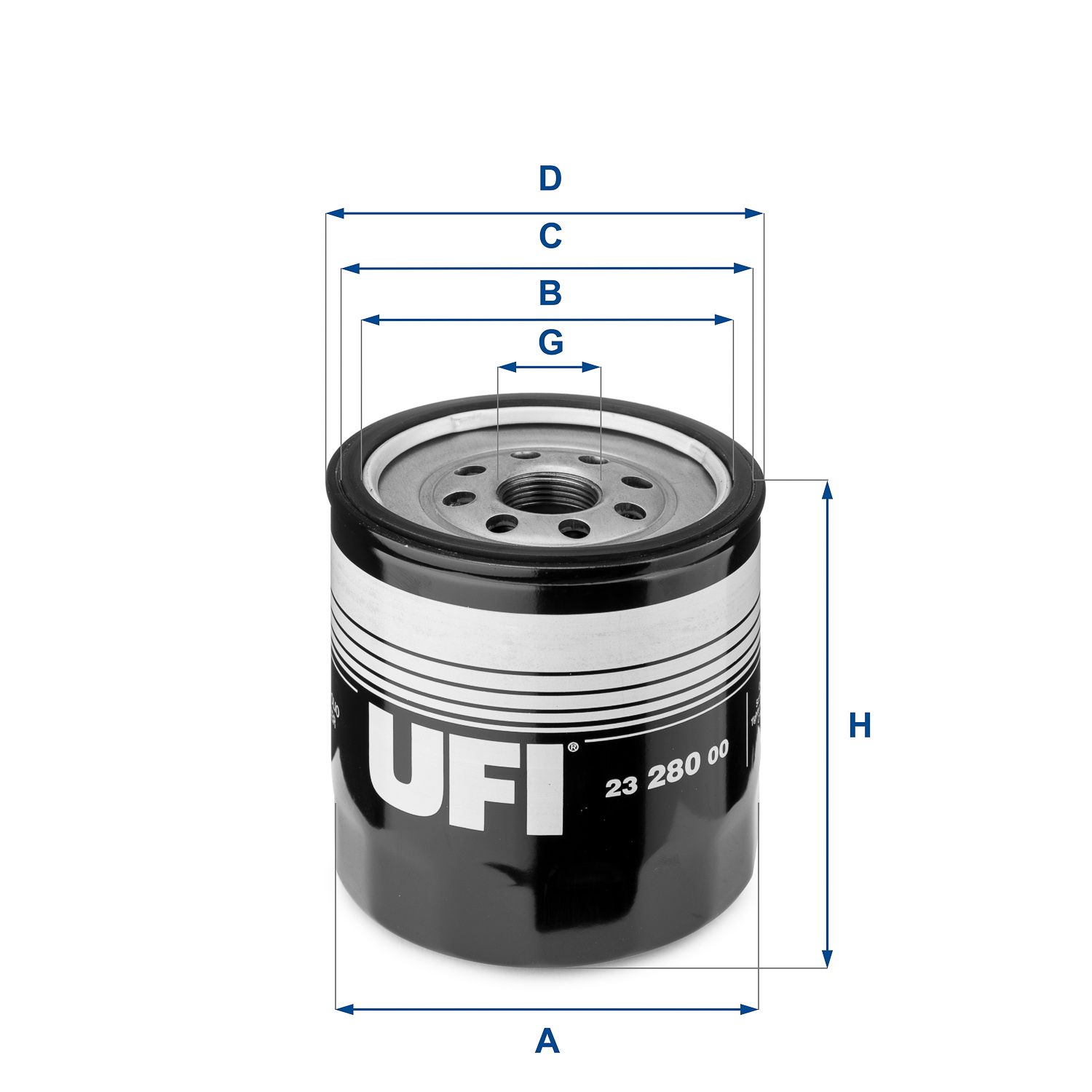 UFI Yağ Filtre Efl 386