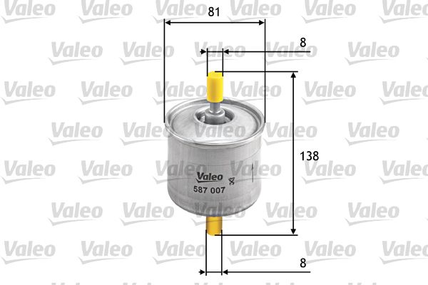 VALEO Yakıt Filtresi Benzin