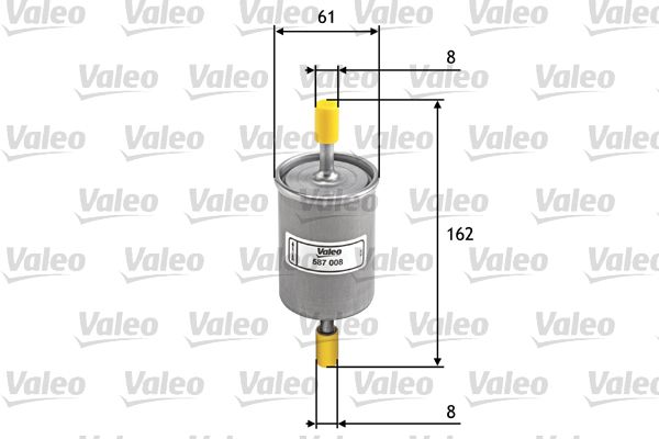 VALEO Yakıt Filtresi Benzin