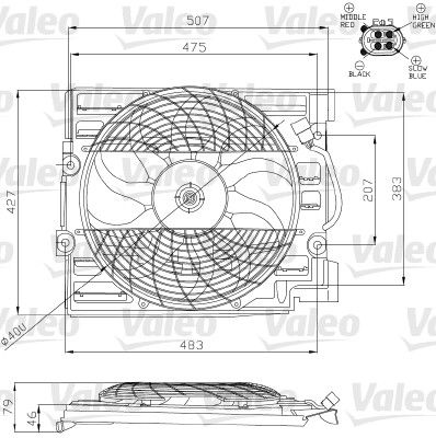 VALEO Klima Fan Motoru