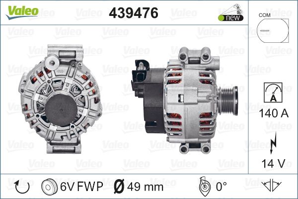 VALEO Alternatör 150 Amper