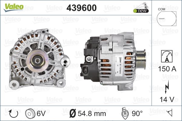 VALEO Alternatör 150 Amper