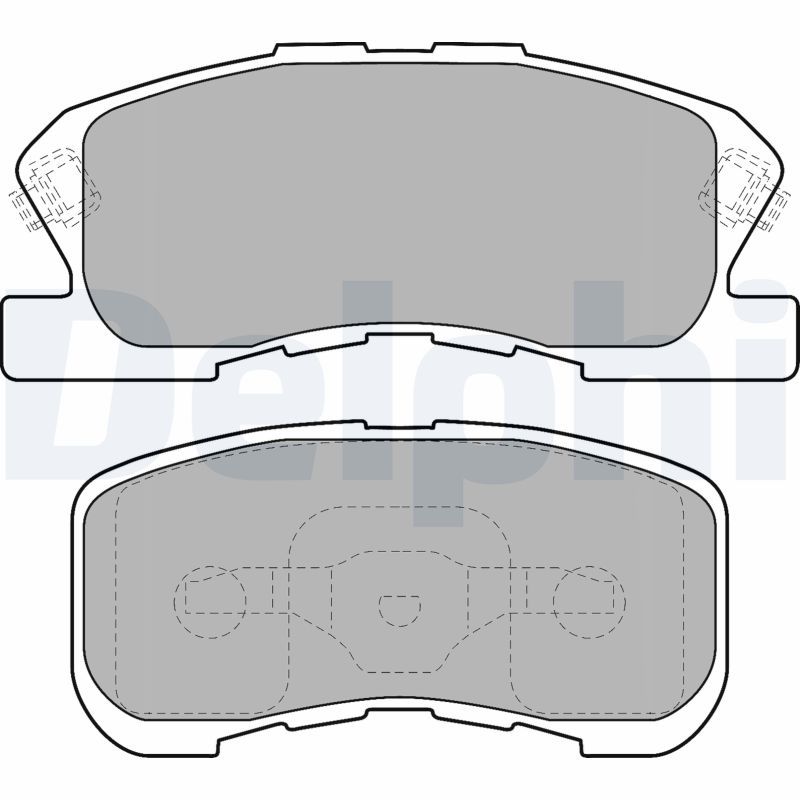 DELPHI Ön Fren Balatası Tk