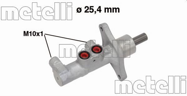 METELLI Fren Ana Merkezi Alimünyum Servo 280Mm