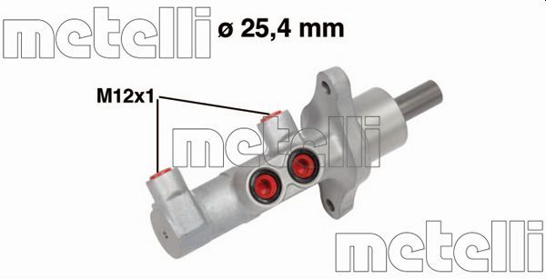 METELLI Fren Ana Merkezi Alimünyum Servo 392Mm