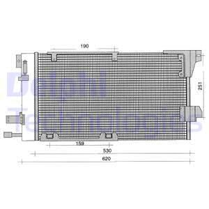DELPHI Klima Radyatörü Condanser