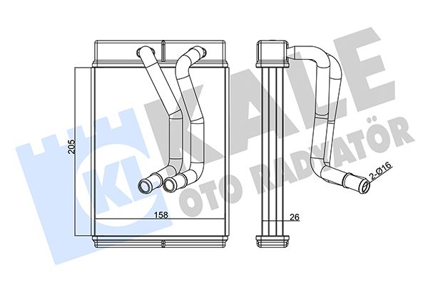 KALE Kalorifer Radyatörü Brazing