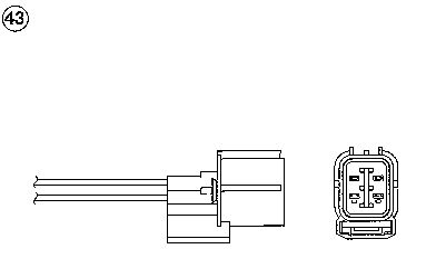 NGK Lambda Oksijen Sensörü OZA563-H6