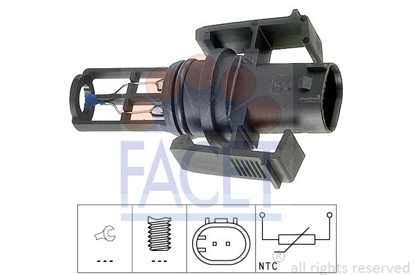 FACET Su Sıcaklık Müşürü Emme Manifold İçin