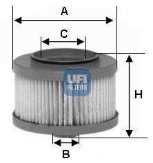 UFI Yakıt Mazot Filtresi