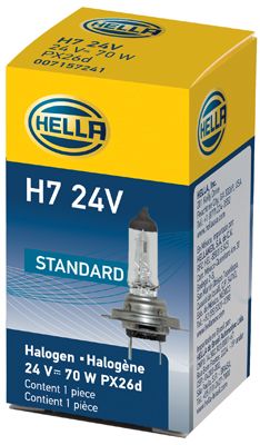 HELLA Ampül H7 24V