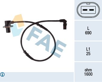 FAE Abs Sensörü Ön Sol