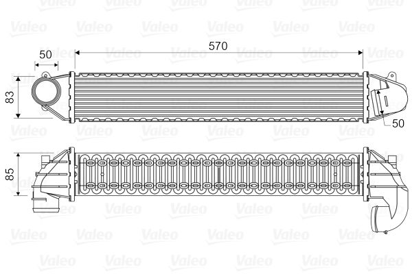 VALEO Turbo İntercool radyatörü