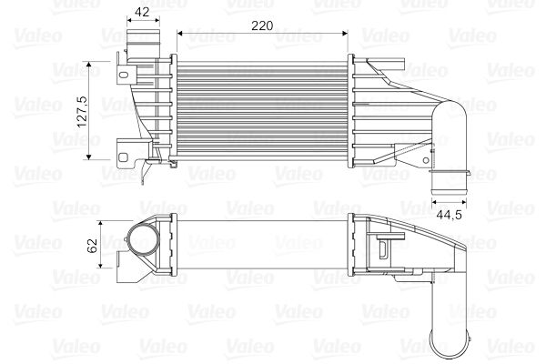 VALEO Turbo İntercool radyatörü