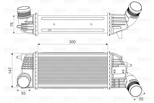 VALEO Turbo İntercool radyatörü