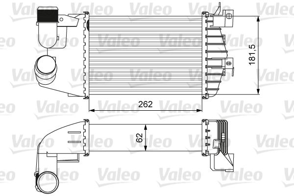 VALEO Turbo İntercool radyatörü