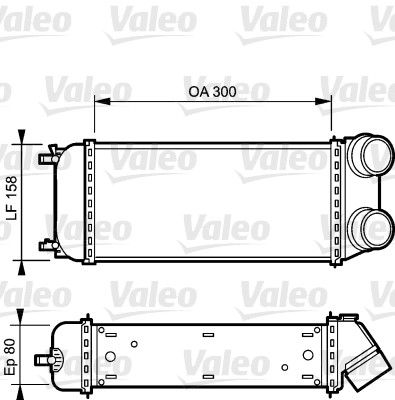 VALEO Turbo İntercool radyatörü