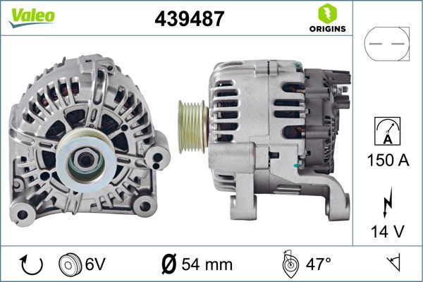 VALEO Alternatör Şarj Dinamosu 150A