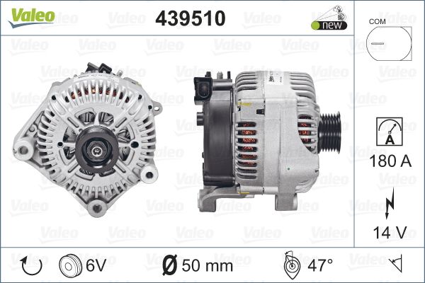 VALEO Alternatör Şarj Dinamosu 180A