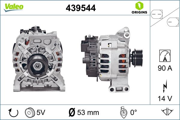 VALEO Alternatör Şarj Dinamosu 90A