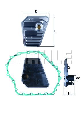 MAHLE Otomatik Şanzıman yağ filtresi