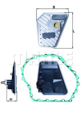 MAHLE Otomatik Şanzıman yağ filtresi