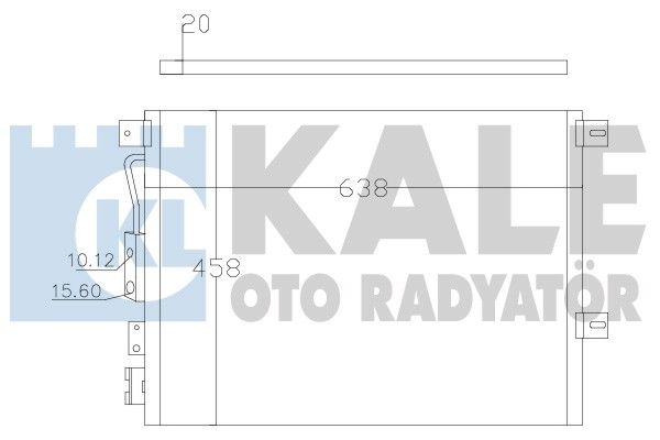 KALE Klima Radyatörü Kondanser