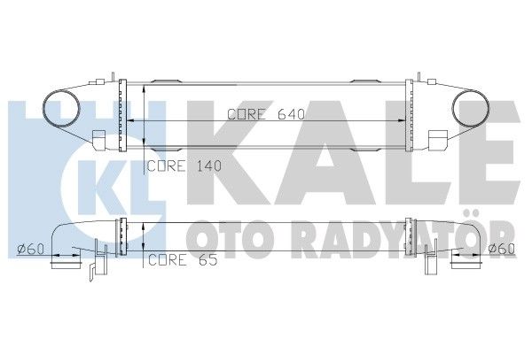 KALE Turbo Radyatörü Intercooler