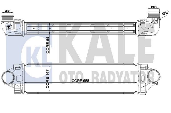 KALE Turbo Radyatörü Intercooler