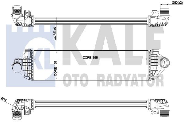 KALE Turbo Radyatörü Intercooler