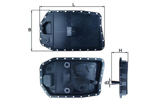 MAHLE Şanzıman Yağ Karteri HX154