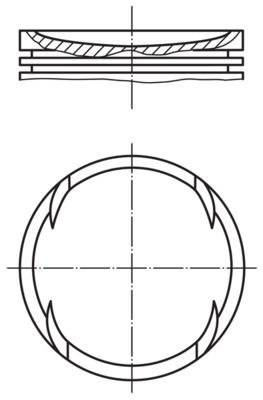 MAHLE Motor Segmanı 89.90mm