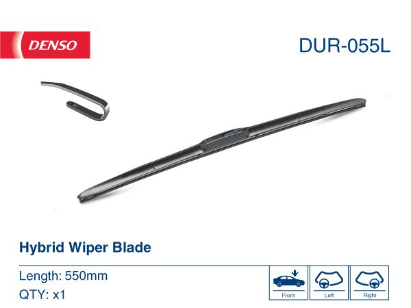 DENSO Ön Cam Silecek Süpürgesi Tek 550mm/22Inc