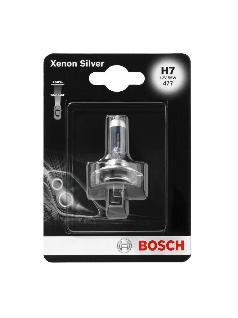 BOSCH Ampül 12V H7 Px26D Xenon Silver