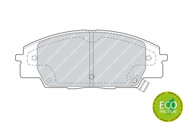 FERODO Ön Fren Balatası Tk